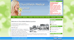 Desktop Screenshot of churchfieldsmedicalpractice.co.uk